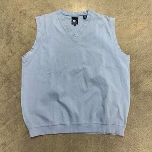 Pebble Beach Sky Blue V-Neck Top